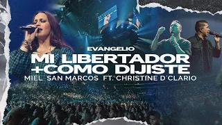 MI LIBERTADOR + COMO DIJISTE - MIEL SAN MARCOS FT CHRISTINE D CLARIO | EVANGELIO - VIDEO OFICIAL