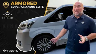 Best Bulletproof Vehicles : Toyota Super Grandia Elite