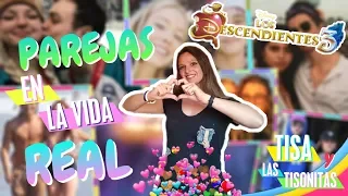 PAREJAS DE #DESCENDIENTES3 EN LA VIDA REAL❤💑 | #DISNEYDESCENDIENTES3💜👸🏻 |#DISNEY✨