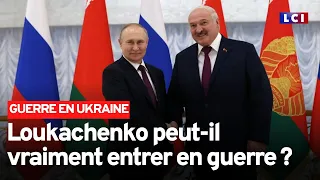 Loukachenko peut-il vraiment entrer en guerre ?