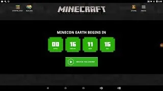 Minecon Earth 2017 countdown