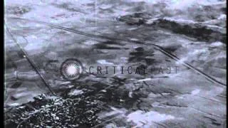 US Navy TBF Avenger bombers bomb Japanese Eiko airstrip, Taiwan during World War ...HD Stock Footage