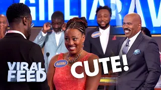 ADORABLE Marriage Proposal On Family Feud | VIRAL FEED