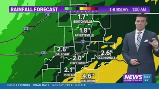 Rain will intensify tonight over Arkansas and Oklahoma | Forecast February 7, 2023