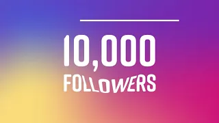 Vectric Instagram 10K Followers Thank You Project