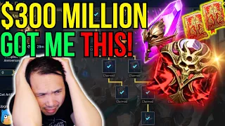 F2P WHALED $300+ MILLION SILVER ON ETERNAL SOULSTONE GAMBLES! GOT LUCKY! | RAID: SHADOW LEGENDS