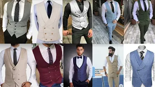 Best Vest Suit Design For Men 2023  Men Suit Vest Ideas 2024  Wedding Vest Suit Design For Men ZHF