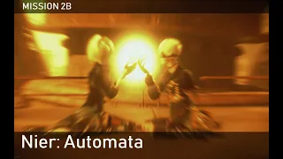 Lets Play NieR:Automata - 2B Боевая машина.