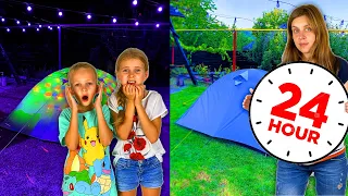 24 de ore în CORT ⛺ challenge