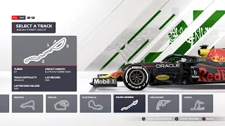 F1 2021 PS5 | All Track List (Including DLC Finals List Portimão Imola & Jeddah) [4K]