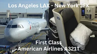 TRIPREPORT | American Airlines A321T (FIRST) Los Angeles Int'l - John F Kennedy