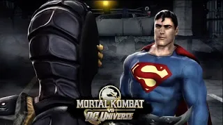 Mortal Kombat Vs DC Universe - SUPERMAN Vs MK (Arcade Ladder)