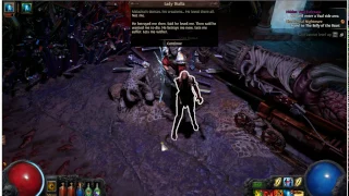 Path of Exile - Lady Dialla "Ta Ta  not a cockroach"