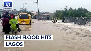 Residents Stranded, Houses Submerged As Downpour, Flood Hit Lagos