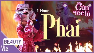 Phai - 1 hour Live Stage | Cún Tóc Lô đốt cháy sân khấu THE MASKED SINGER MÙA 2 trình diễn nhạc rock