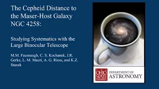 The Cepheid distance to the maser-host galaxy NGC 4258: Fausnaugh  et al. (2014) Coffee Brief