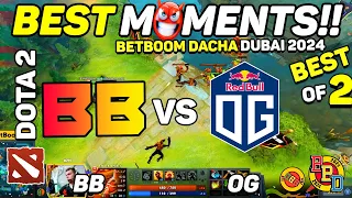 OG vs BB - HIGHLIGHTS - BETBOOM DACHA DUBAI 2024 | Dota 2