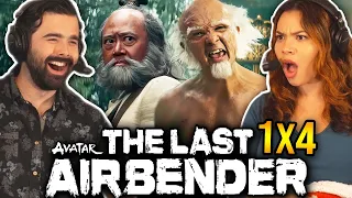 AVATAR: THE LAST AIRBENDER EPISODE 4 REACTION! 1x4 'INTO THE DARK' First Time Watching! IROH WOW