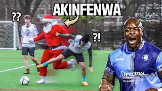 Akinfenwa Destroys Amateur Footballers As Santa