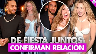 Shakira y Lewis Hamilton se van de fiestas juntos. Esto fue lo que pasó en el after party Met Gala.