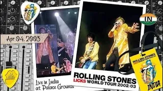 The Rolling Stones live at Palace Grounds, Bangalore - 4 April 2003 | Full concert | pro video