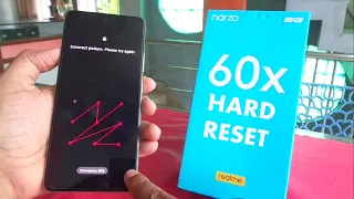 realme narzo 60X 5G hard reset and remove pattern lock 2023.