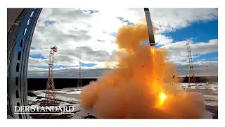 Russland test neue Interkontinentalrakete