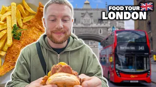 London Food Tour - Original Fish and Chips | Hotspots in England 🇬🇧