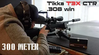 Tikka T3X CTR (.308 win) // Schusstest 300 Meter