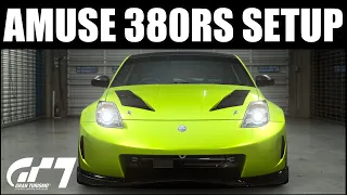 Gran Turismo 7 AMUSE NISMO 380RS SUPER LEGGERA | Tune Setup + Reference Lap