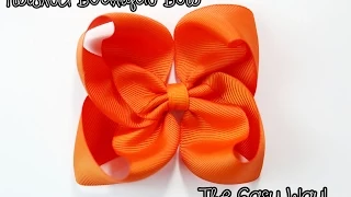 Twisted Boutique Bow tutorial (Easy Way) HOW TO MAKE Twisted Boutique Bow