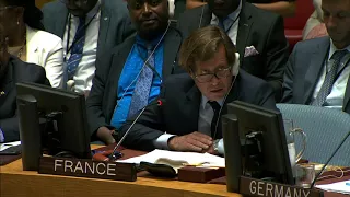 Premier discours de l'Ambassadeur Nicolas de Rivière au Conseil de sécurité