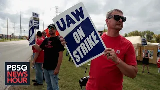News Wrap: UAW strike expands to more Ford and GM plants