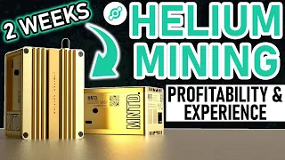 How much money did I make Mining Helium in 2 Weeks?