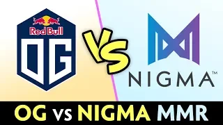 OG vs NIGMA mid players battle — TOPSON vs w33 in Ranked