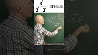 SIMPLIFICA LA FRACCIÓN CON POTENCIAS. Matemáticas Básicas