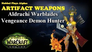 Aldrachi Warblades - DH Artifact - Legion Alpha [LORE SPOILERS]