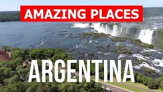 Argentina country tour | Iguazu Falls, Mendoza, Buenos Aires | Video 4k | Argentina aerial view
