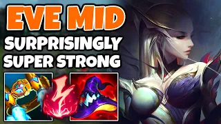 EVELYNN MID is WAY STRONGER than I expected (Good waveclear, Good dueling) | Off-Meta Climb