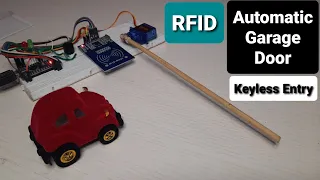 Automatic Garage door using RFID and Arduino