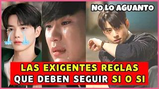 LAS EXIGENTES Y RIDICULAS REGLAS que los ACTORES COREANOS DEBEN SEGUIR