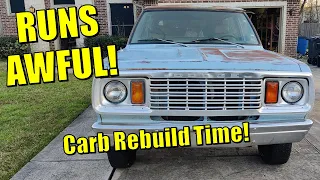 1978 Dodge Ramcharger Carburetor Rebuild - BEVO needs help!!