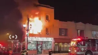 8 firefighters injured in Thanksgiving fire: officials