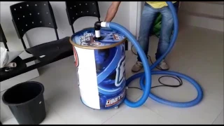 Aspirador De Pó E Água Profissional, 03 Motores - 4200watts