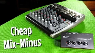 Cheap Mix-Minus Setup | Listen to Your Mic and PC |Budget Tubing Ep. 20