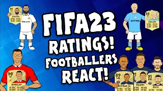 🎮FIFA 23 RATINGS - FOOTBALLERS REACT🎮 (Feat Benzema Ronaldo Messi Neymar & More)