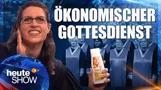 Die Kirche wird zum Geschäft für Sponsoren: Birte Schneider klärt auf | heute-show vom 26.05.2017