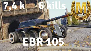 EBR 105 - Master - 7.4 Damage - 6 Kills - World of Tanks