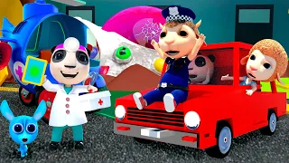 The Doctor saves the Policeman | Cartoon for Kids | Dolly and Friends