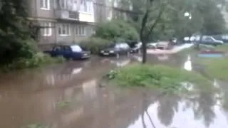 Наводнение в  Петрозаводске